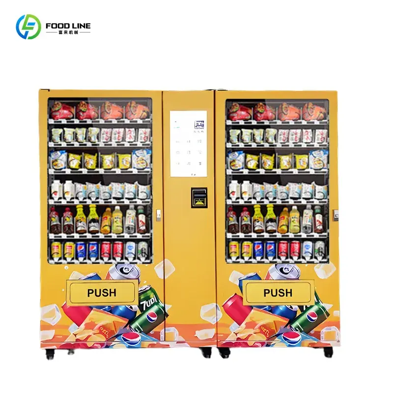 Combo Snack & Drink Vending Machine reference image