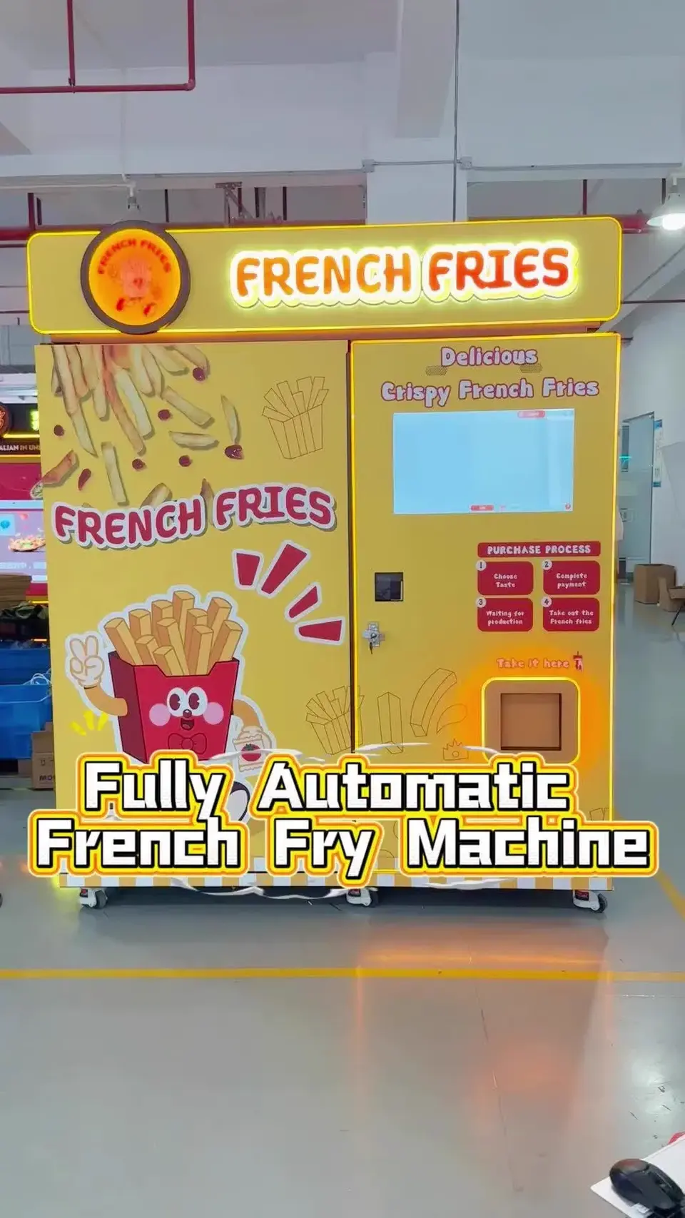 Automatic French Fries Vending Machine reference image