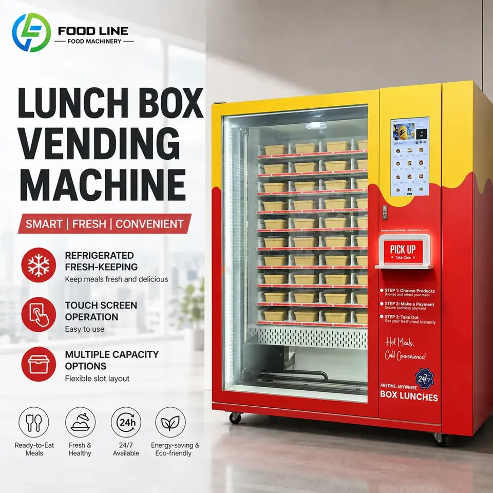 Healthy Food & Fresh Meal Vending Machine reference image