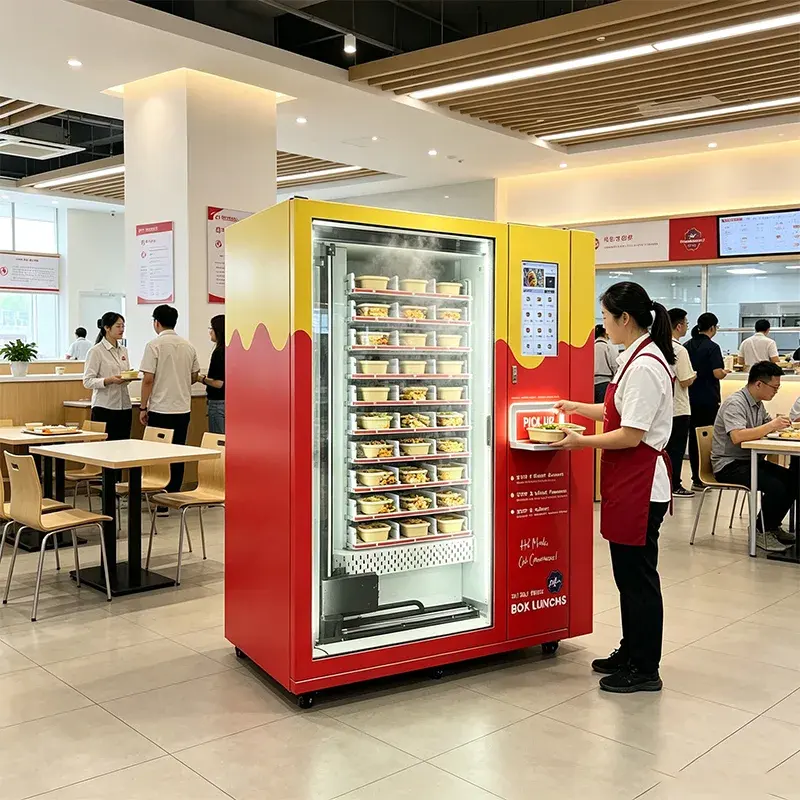 Hot Food, Pizza & Noodle Vending Machine reference image