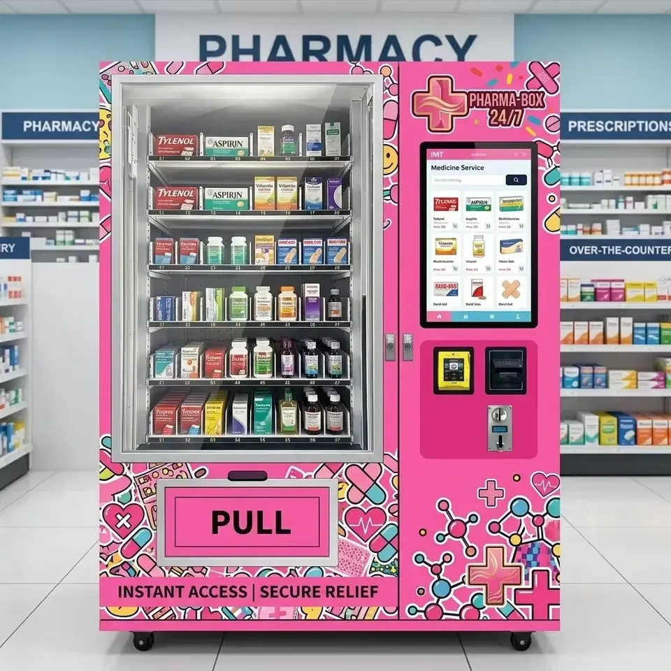OTC Pharmacy & First Aid Vending Machine reference image